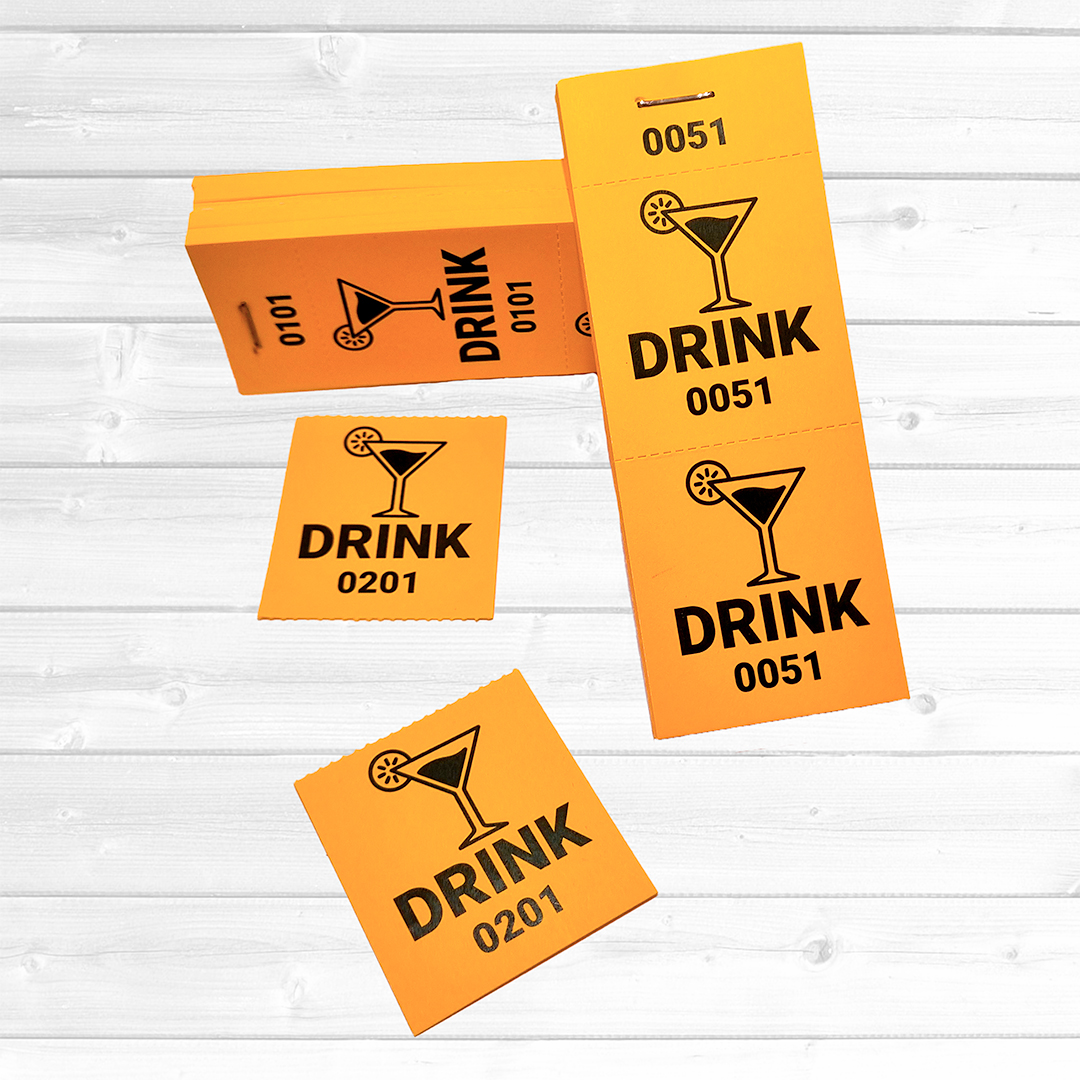 Biglietti drink pronti